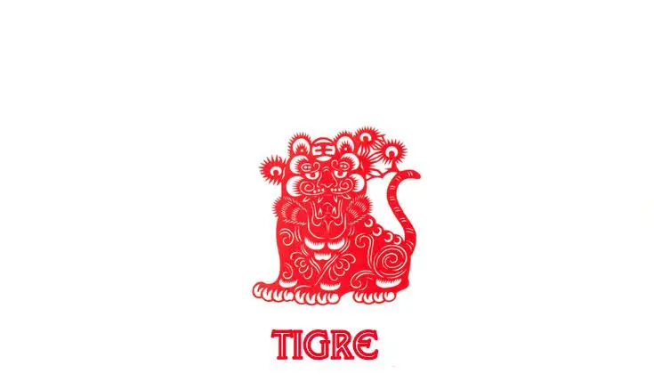 Simbolos del zodiaco chino tigre